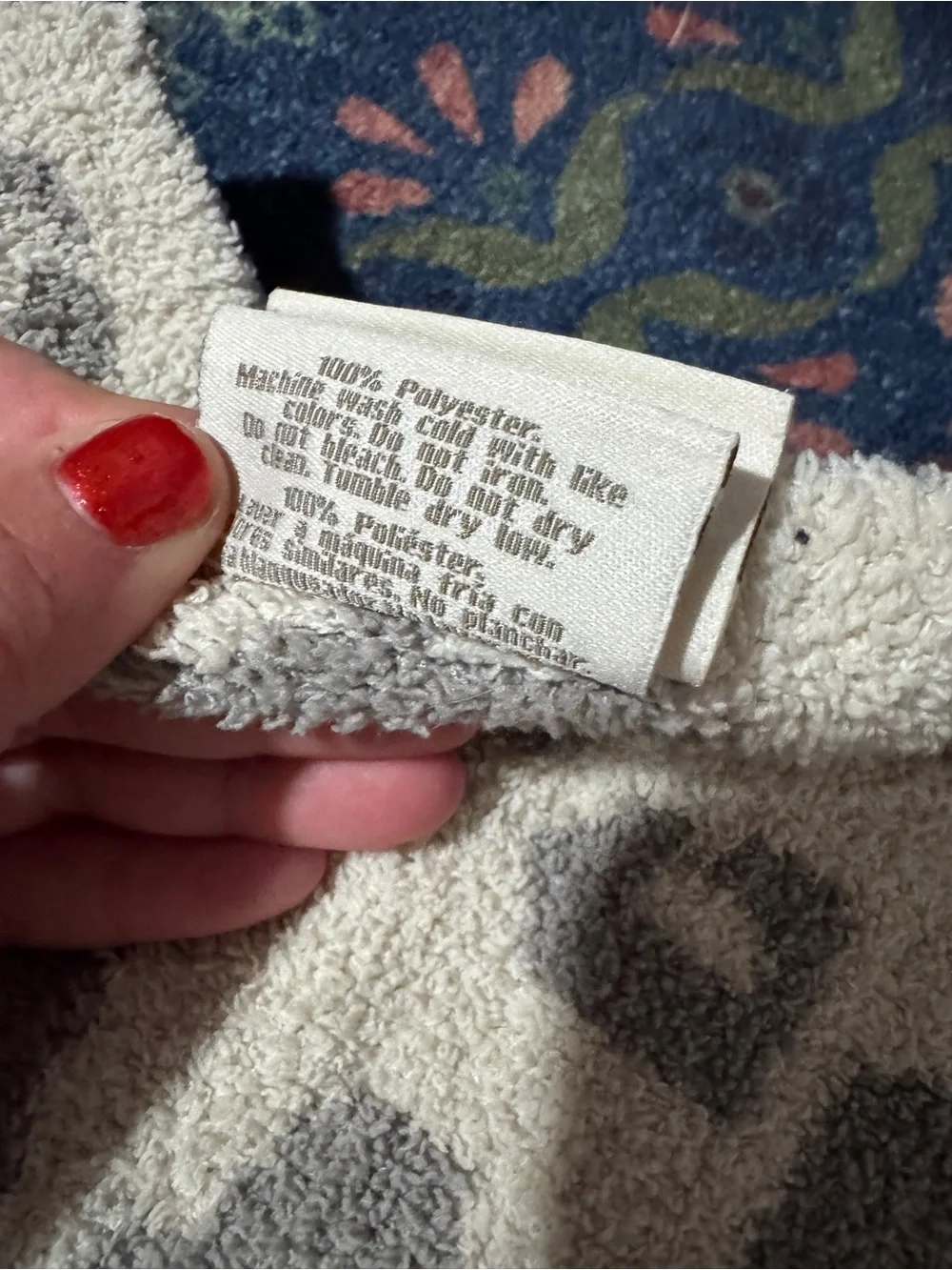 Catherines Gray & Cream Leopard Print Throw Blanket